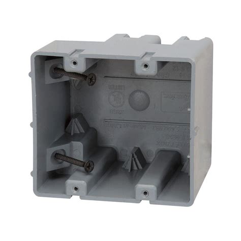 electrical double gang box dimensions|2 gang adjustable electrical box.